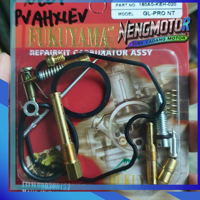 REPAIRKIT CARBURATOR ASSY REPAIR KIT KARBURATOR GL-PRO NT- FUKUYAMA HIGH QUALITY
