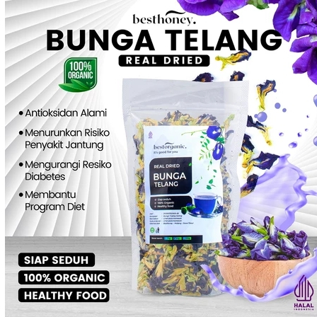 

Teh Bunga Telang Butterfly Pea 25 & 50 Gram (kode CM)