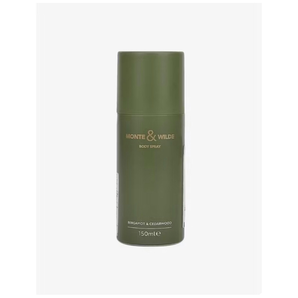 Body Spray Bergamot Cedarwood Marks and Spencer M&S Monte & Wilde Pria