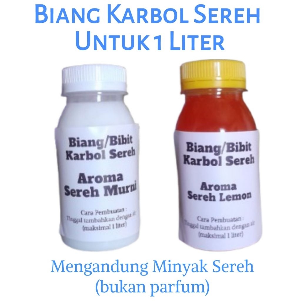 Biang Karbol Sereh Untuk 1 Liter