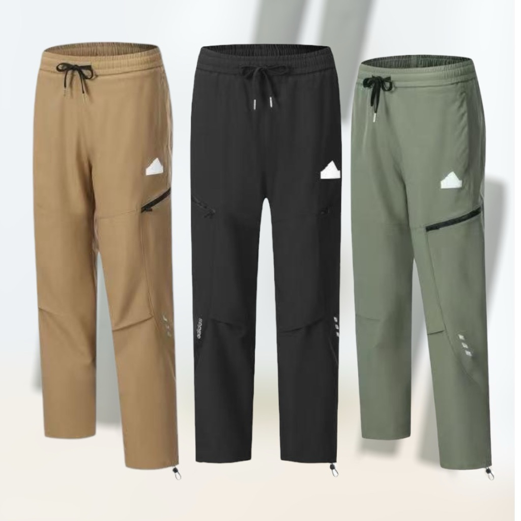 CELANA PANJANG CARGO TRAINING RIPSTOP NYLON OLAHRAGA