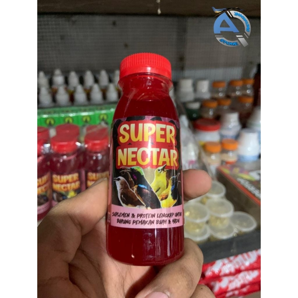 Super Nectar Nektar 150 ml Vitamin Suplemen Protein Sogon Konin Ninja Kolibri  dll