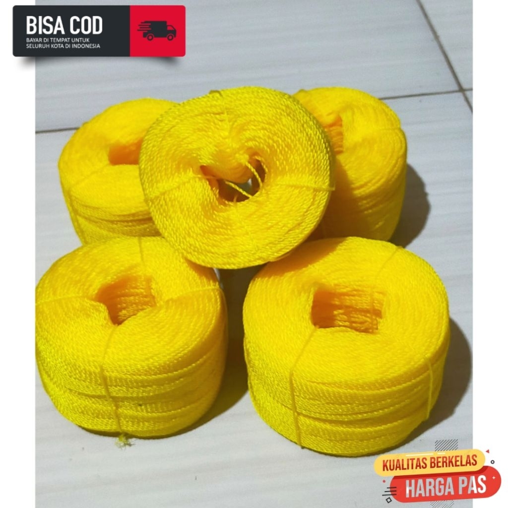 

( 1 Roll ) Tali Tambang 2mm / Tali Tampar / Tali Layangan / Tali Pertanian