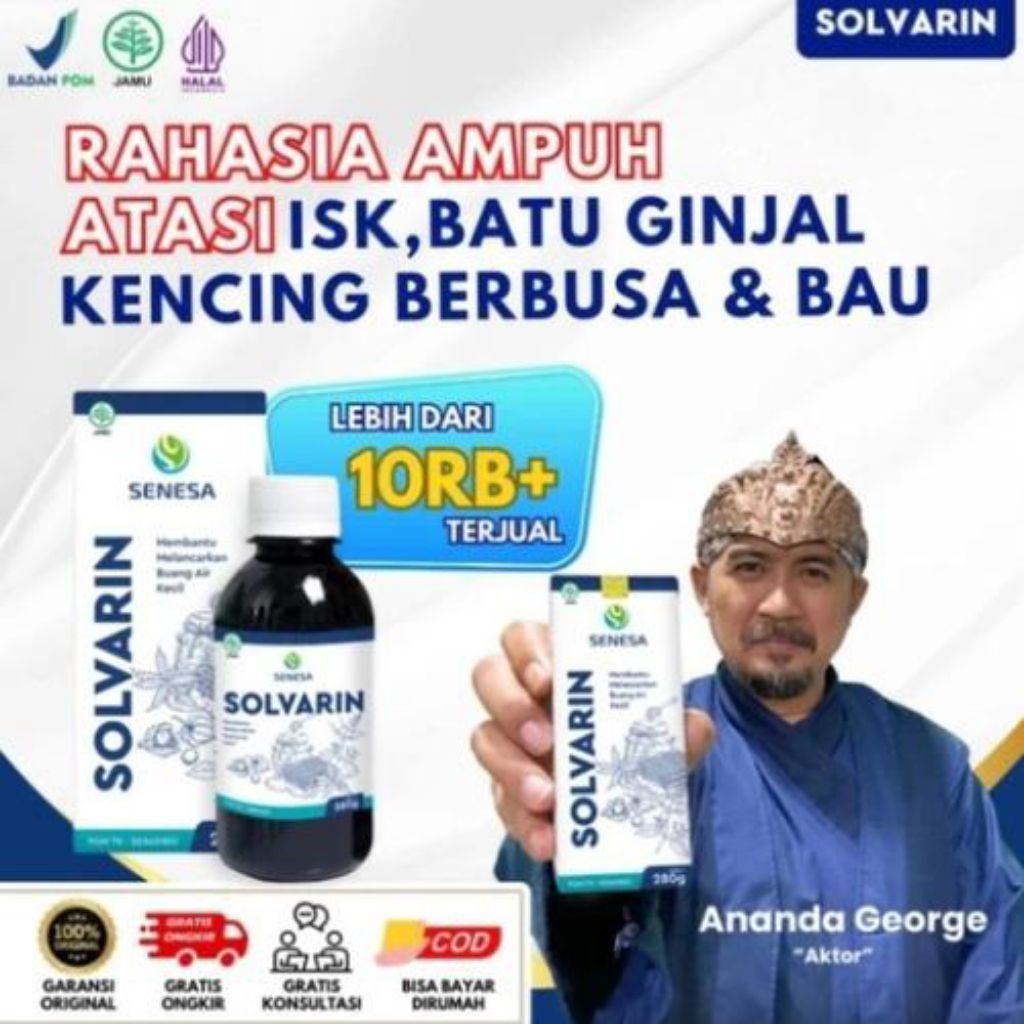 Sanesa - Madu Solvarin Infeksi Saluran kemih