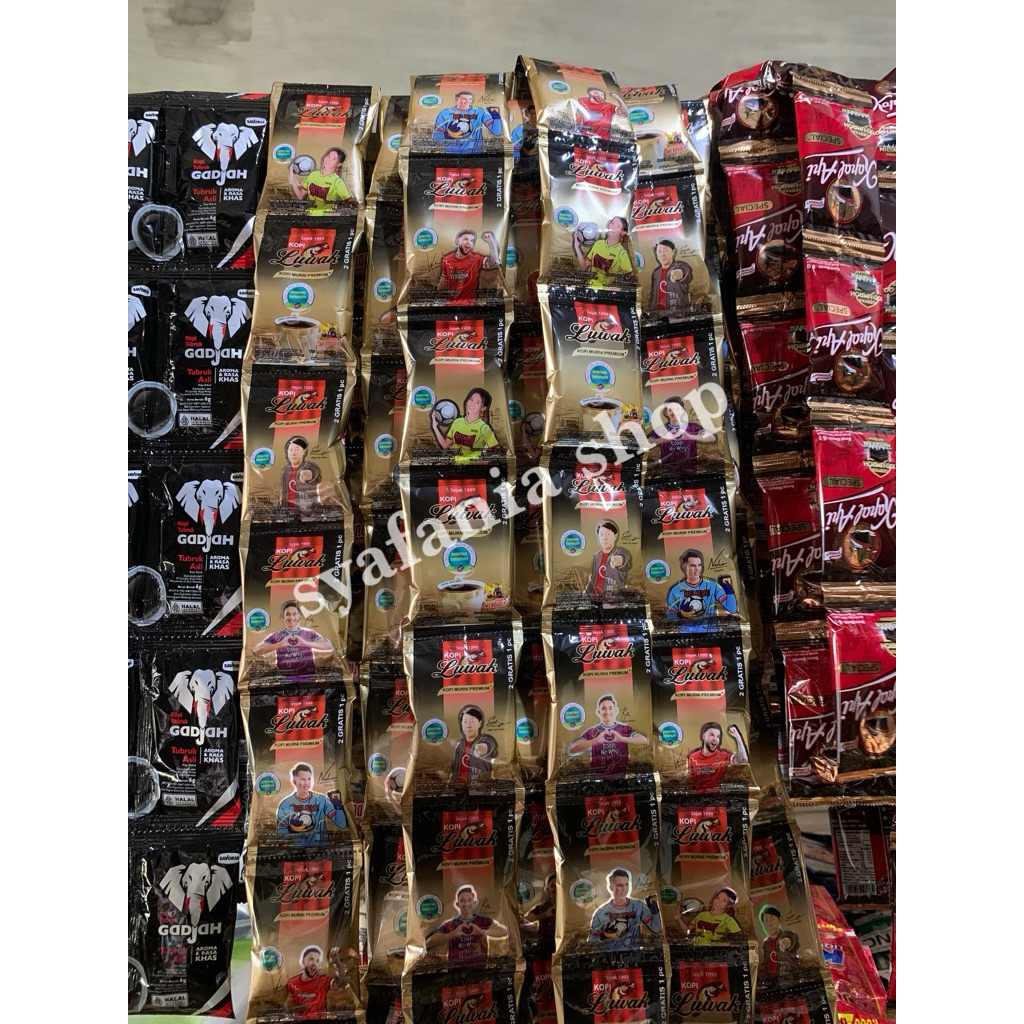 

Kopi luwak /kopi hitam 1 renceng