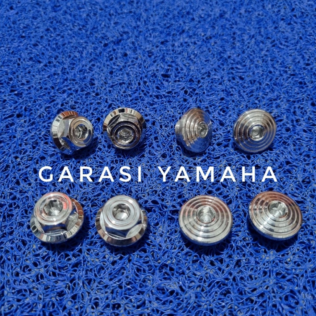 TUTUP OLI GARDAN STAINLESS ALL MATIC YAMAHA MIO J MIO SPORTY MIO M3 BAUT OLI GARDAN MIO SOUL NOUVO