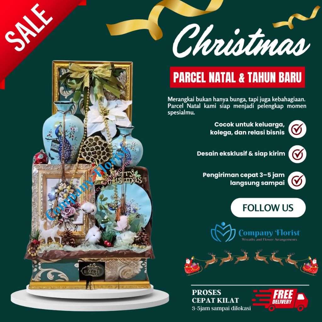 

Parcel Natal & Tahun Baru 2025 | Hadiah Spesial untuk Momen Penuh Keberkahan | Mewah Murah & Elegan