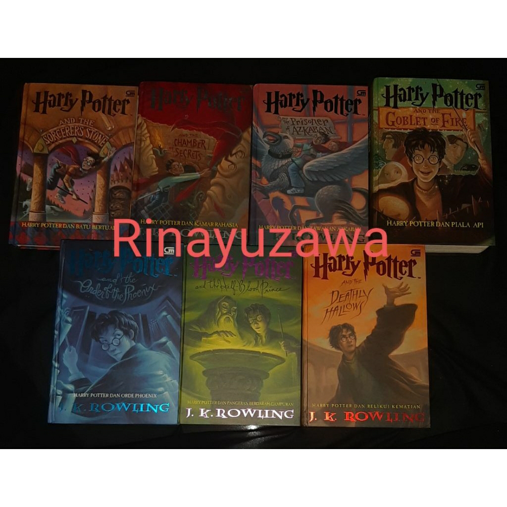 Novel Bekas Harry Potter by J. K. Rowling ( Novel Terjemahan Fullset )