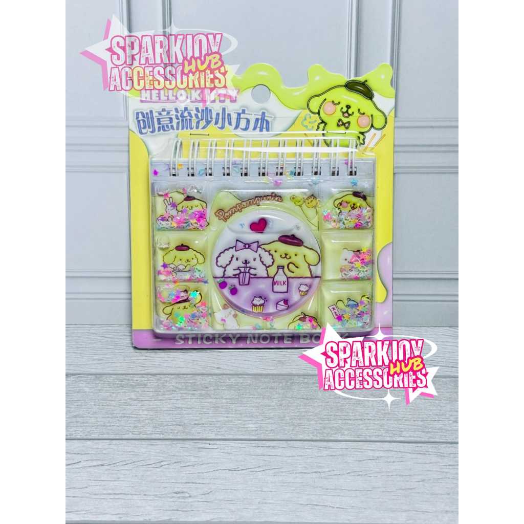 

[PREMIUM] Sticky Note Buku Catatan Mini 3D Kartun Cinamoroll Timbul, Import China