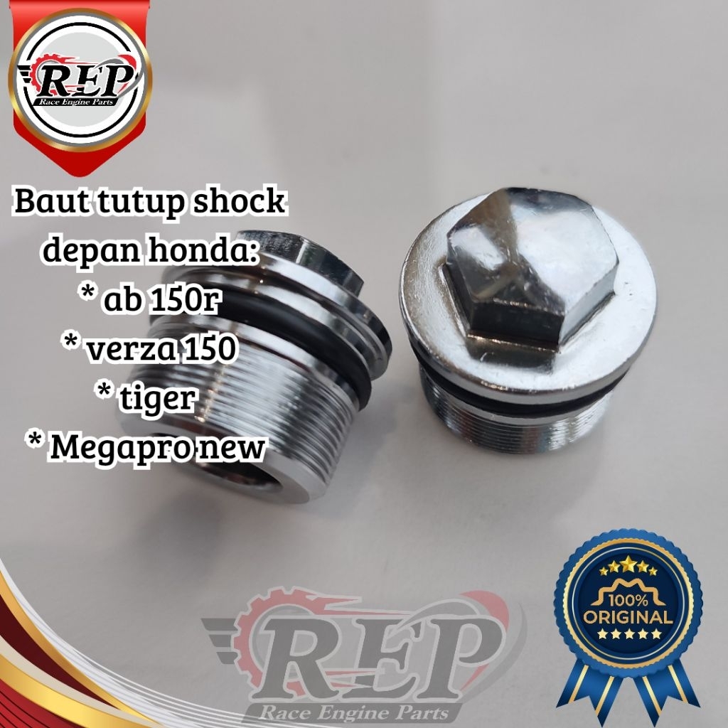 baut tutup as shock beker depan honda cb 150r tiger verza Megapro new original