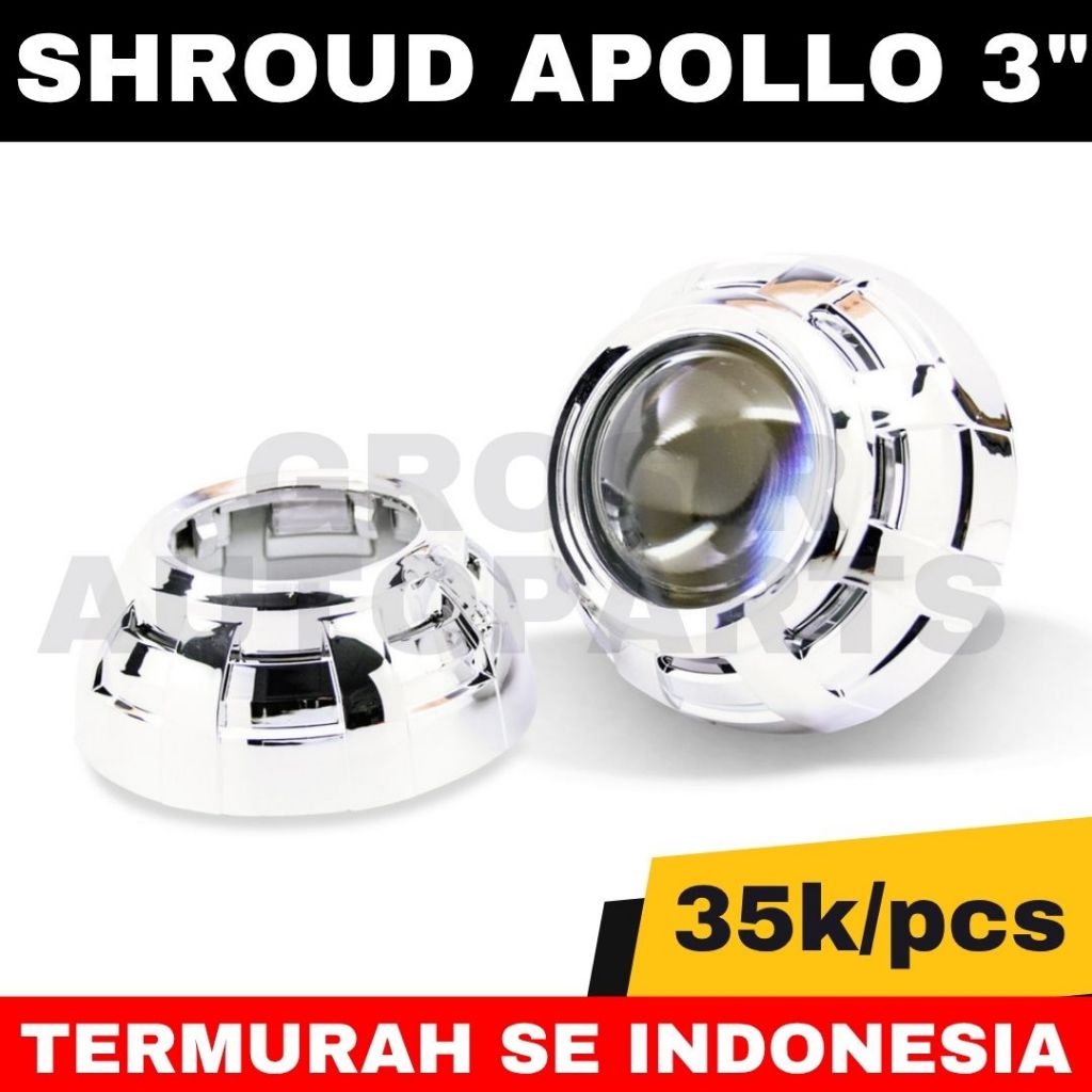 SHROUD APOLLO 3 Inch Cover Projie BILED 3 Inch Shroud Projie BILED
