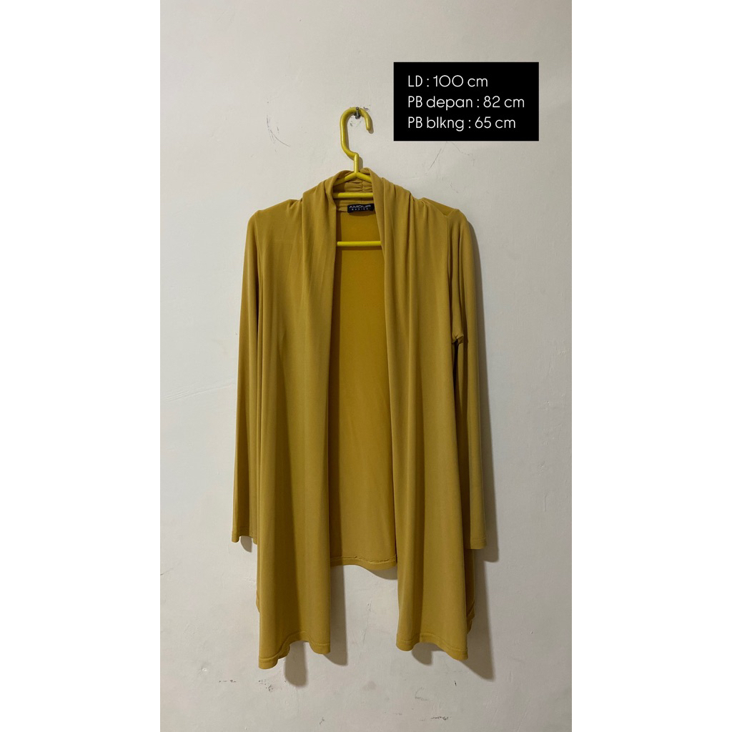 Cardigan Kuning