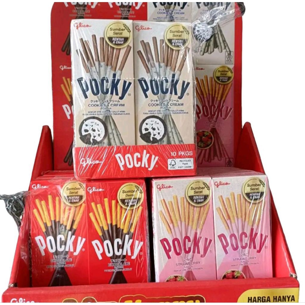 

pocky jajan happy pas dikantong