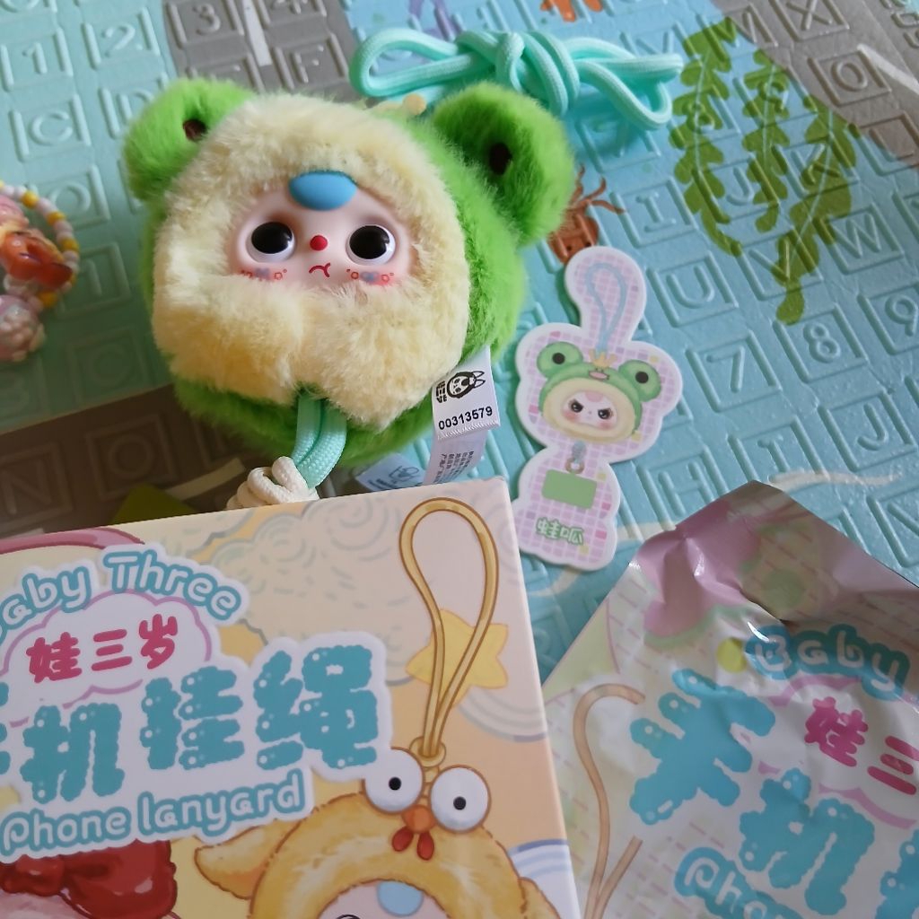 

BABY THREE LANYARD pangeran kodok ORI