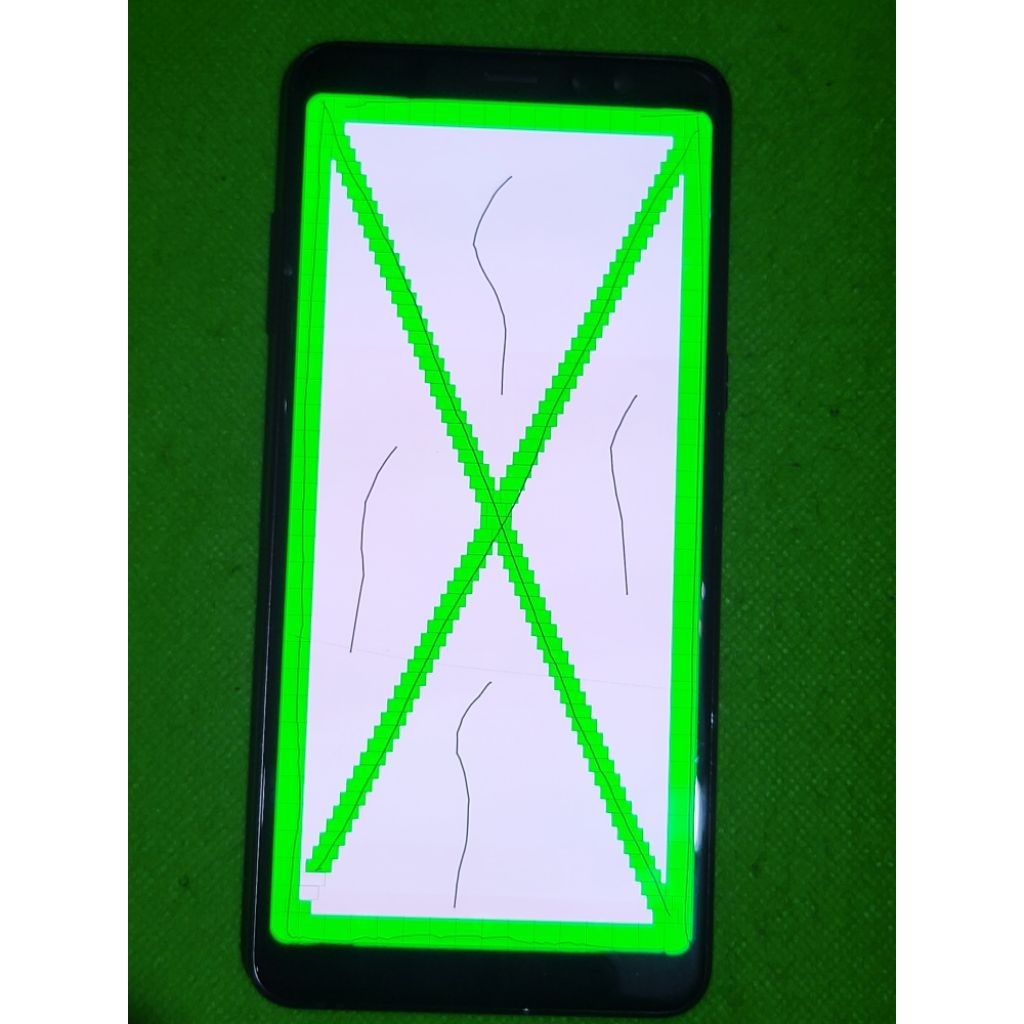 lcd samsung a8 plus ori copotan amoled minus 03