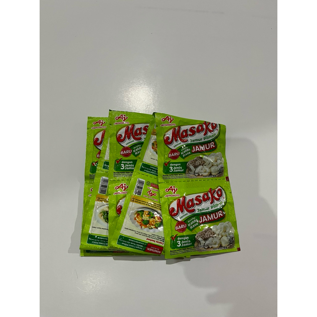 

masako kaldu jamur kemasan renceng 12sachet