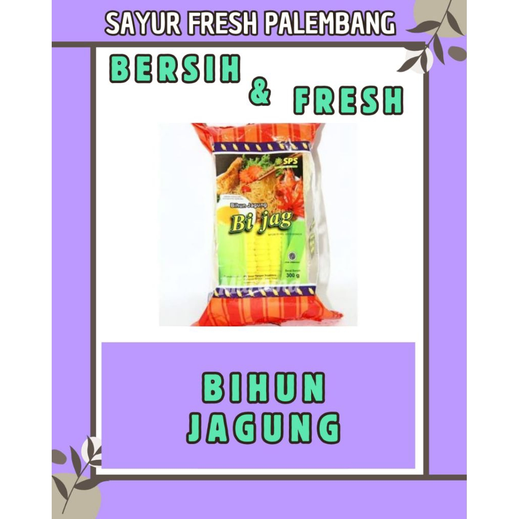 

BIHUN JAGUNG PERBUNGKUS - PALEMBANG