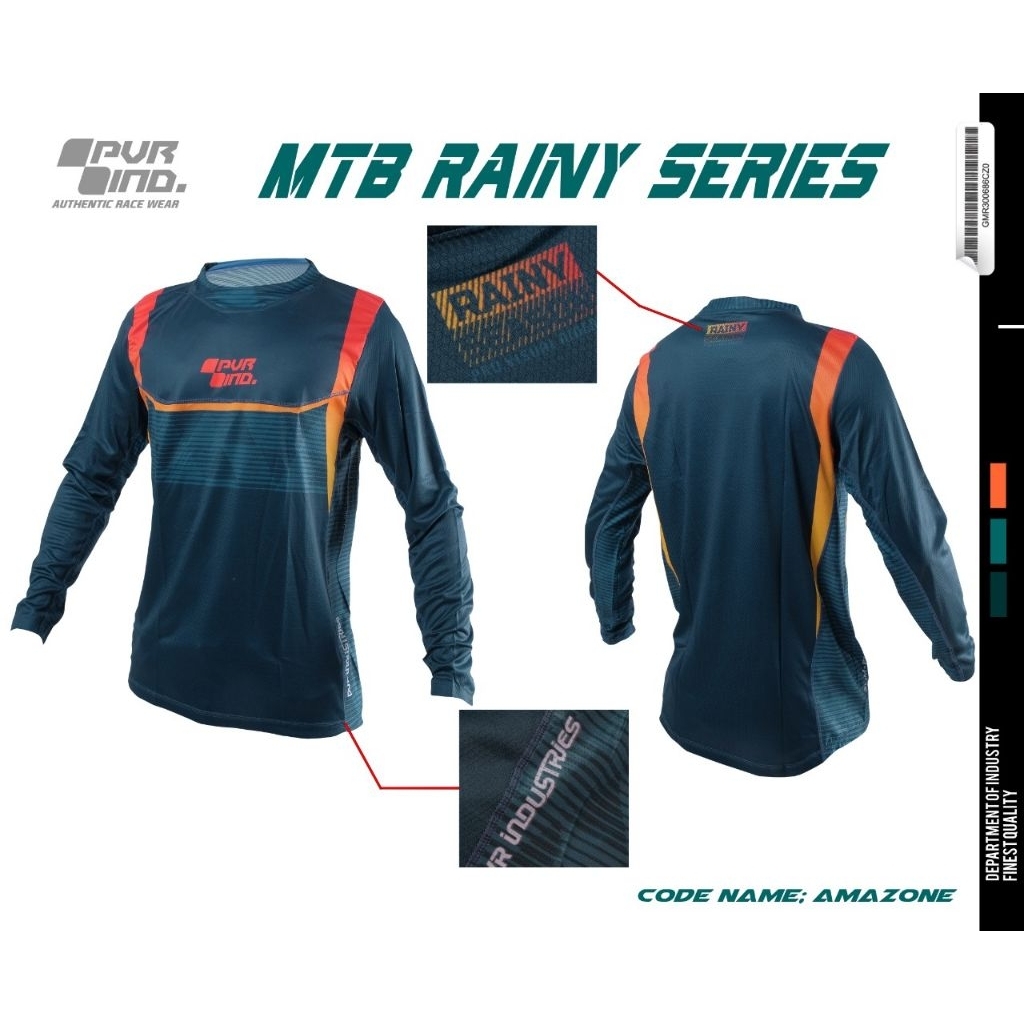 Jersey MTB PVR Rainy Series