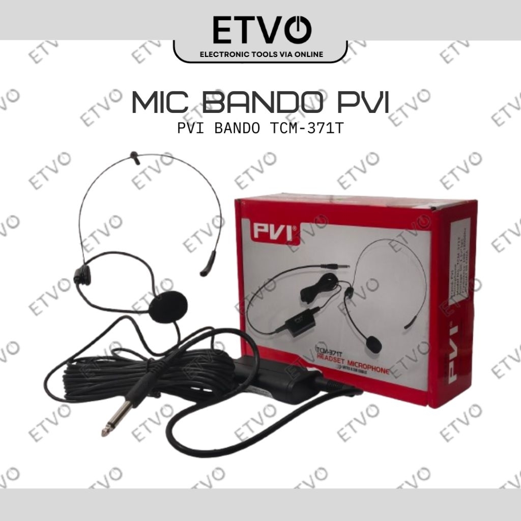 Microphone MIC Bando PVI TCM 371T