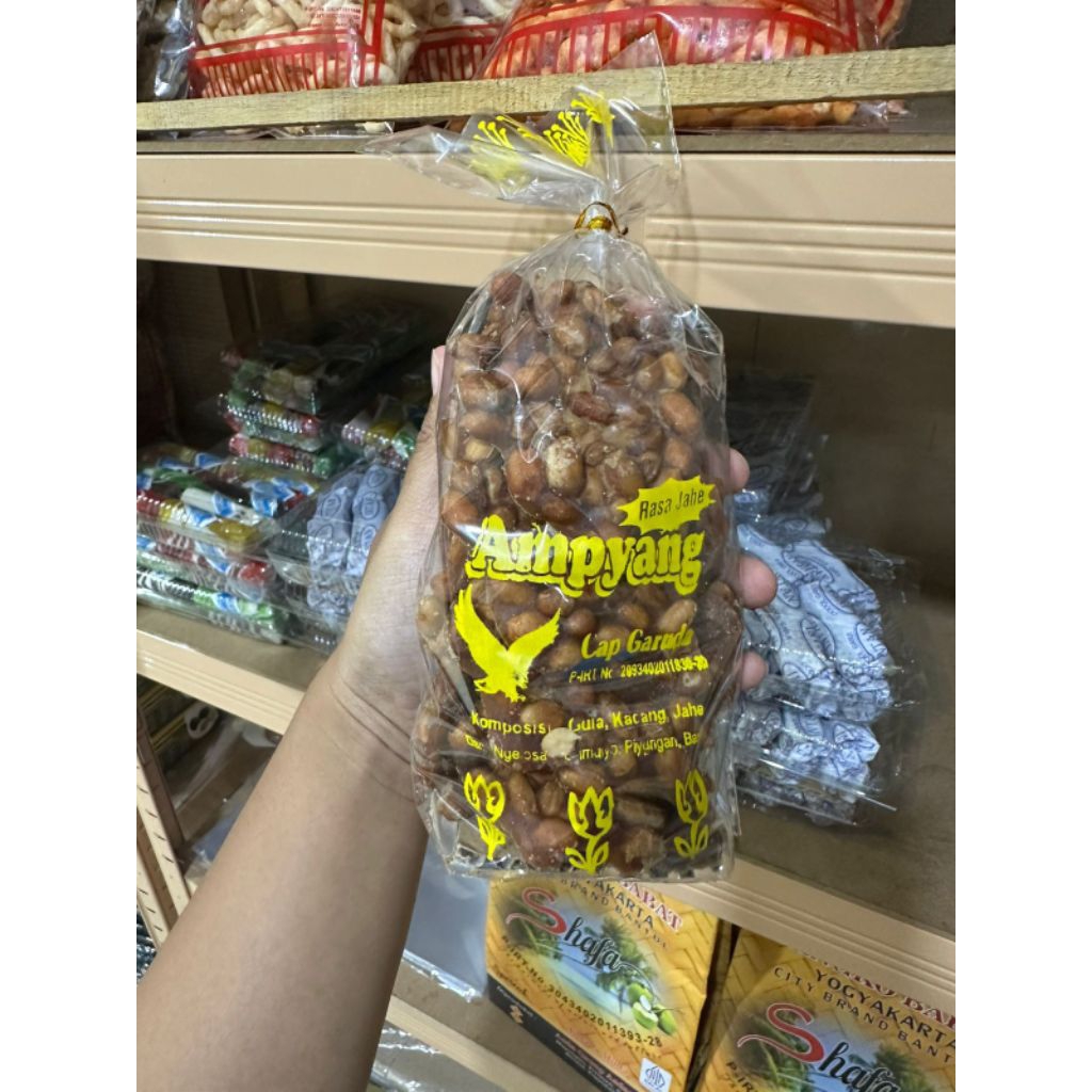 

ampyang kacang keping