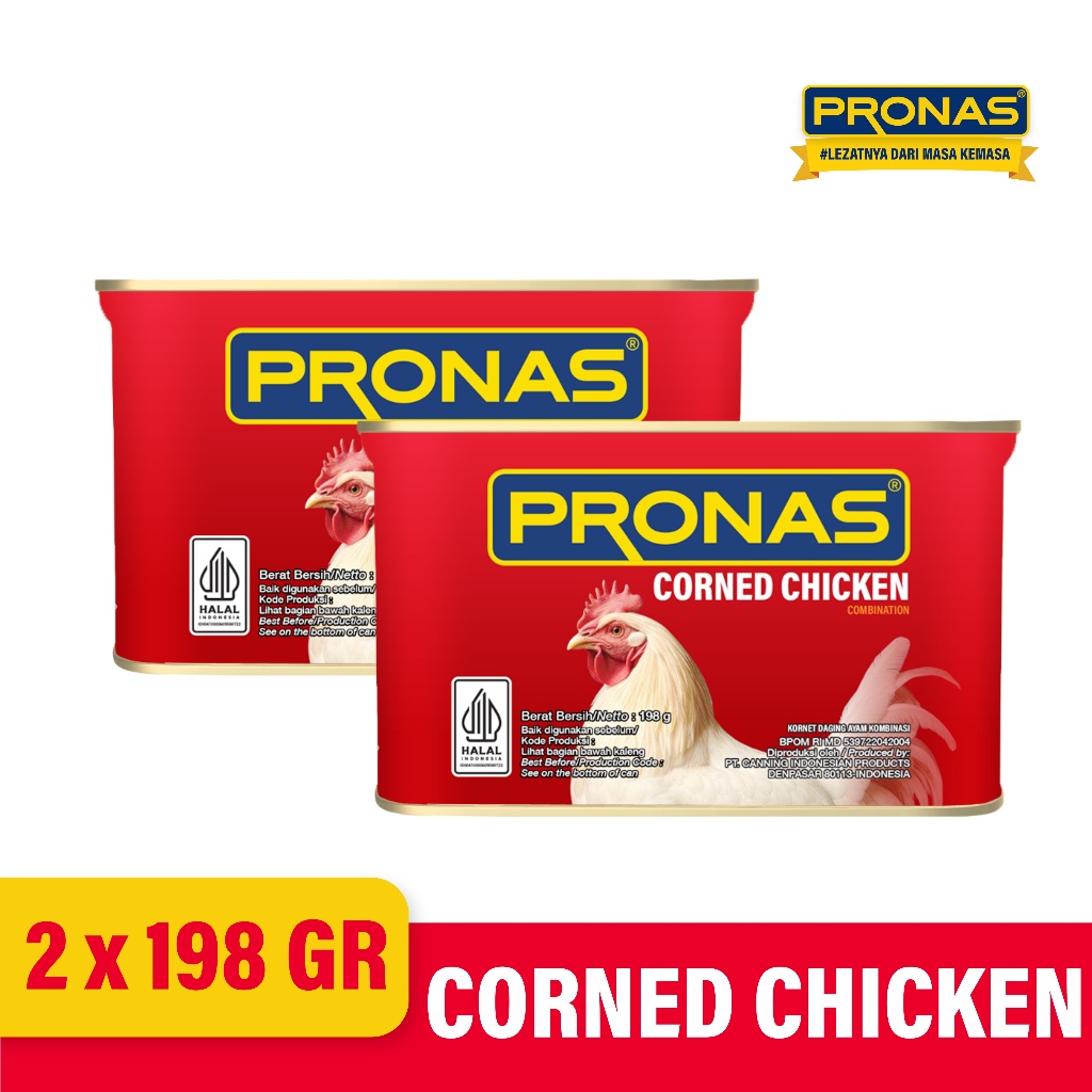 

Pronas Kornet Ayam 198 g Bundling 2 pcs
