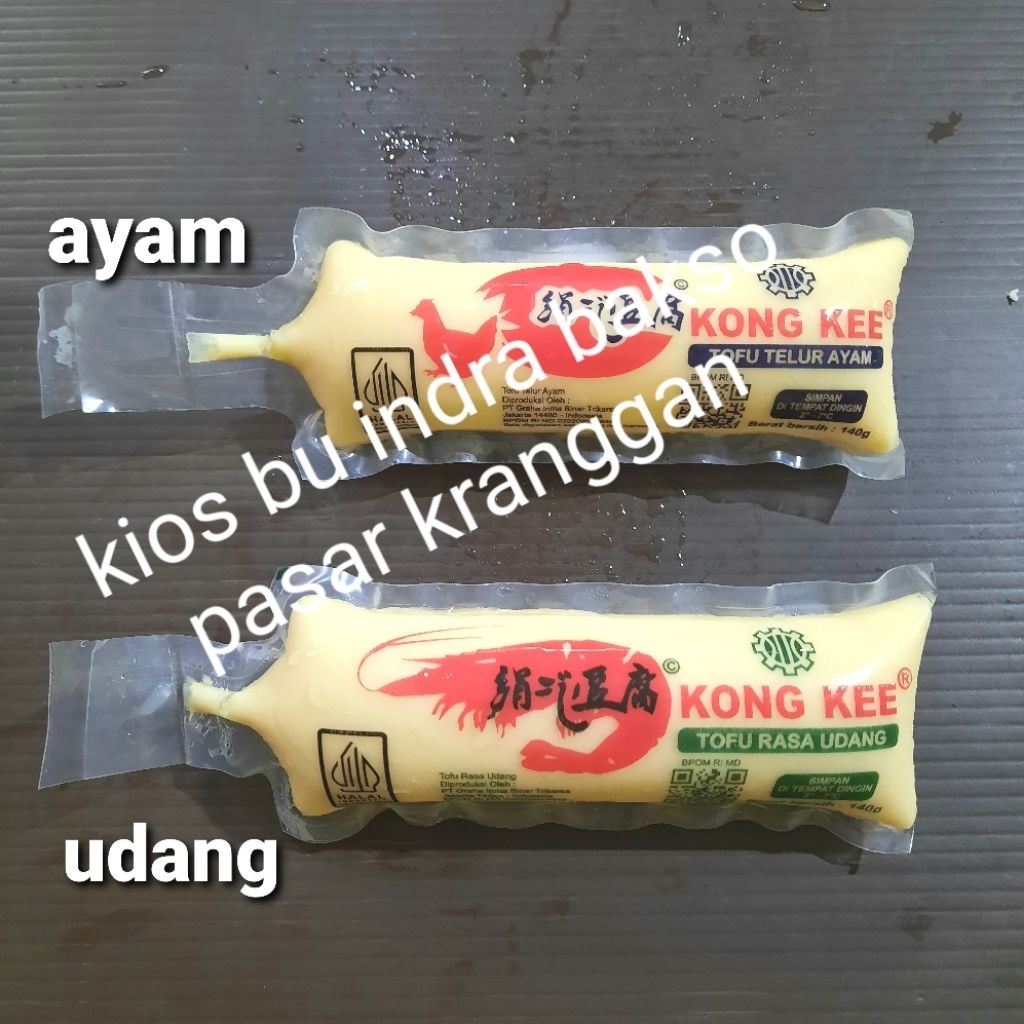

tofu kongkee ayam udang 140 gr tahu jepang kong kee toufu
