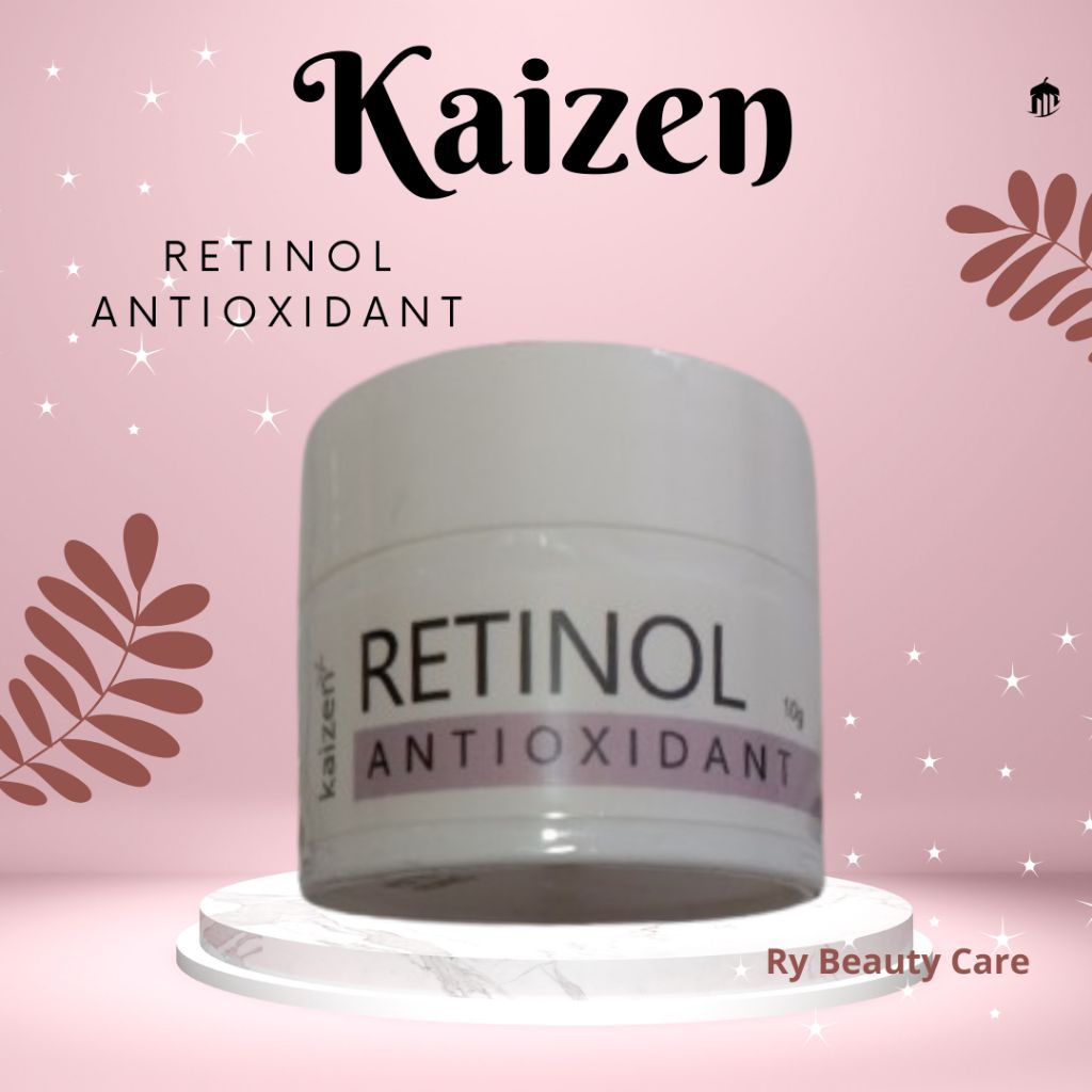 Kaizen Retinol Antioxidant 10 Gr ~ Cream Retinol Antioxidant Kaizen 10 Gram