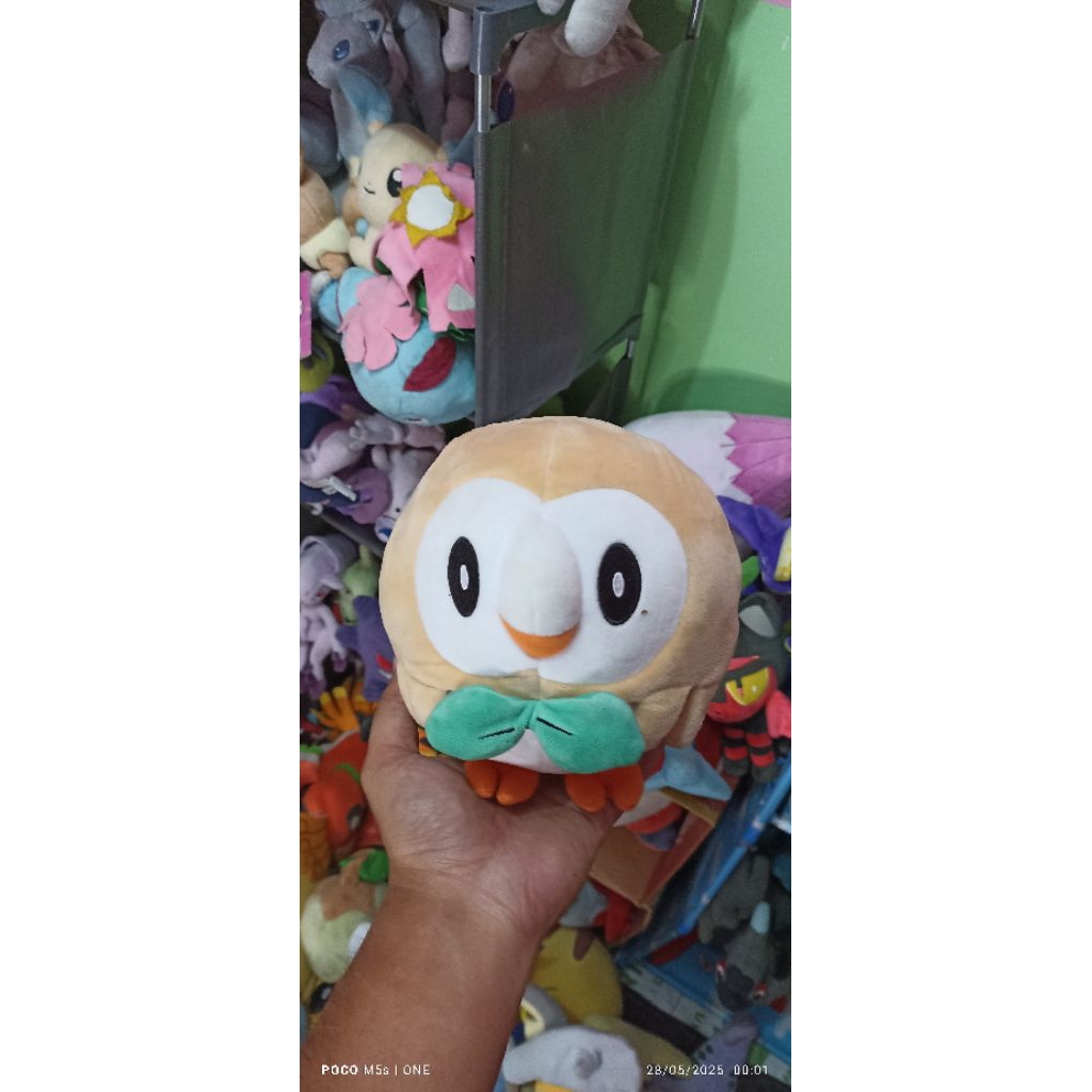 Boneka Pokemon Rowlet