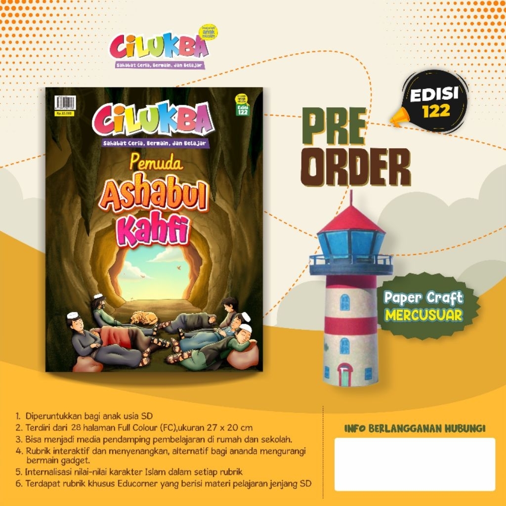 Bacaan Anak Muslim CiLUKBA "Pemuda Ashabul Kahfi""