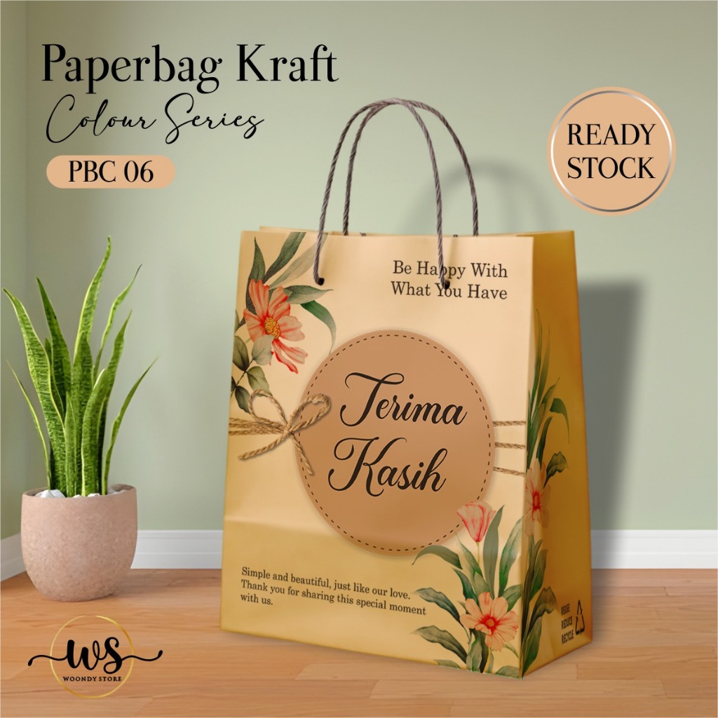 

[12 PCS] PAPER BAG MOTIF READY STOCK PAKET LUSINAN - TAS SOUVENIR PERNIKAHAN / ULTAH MOTIF PBC 06