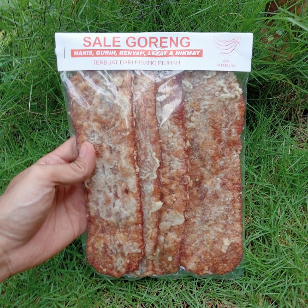 

Cemilan Sale Pisang Lidah Manis Saleh Kering Original Khas Kebumen 100 Gram