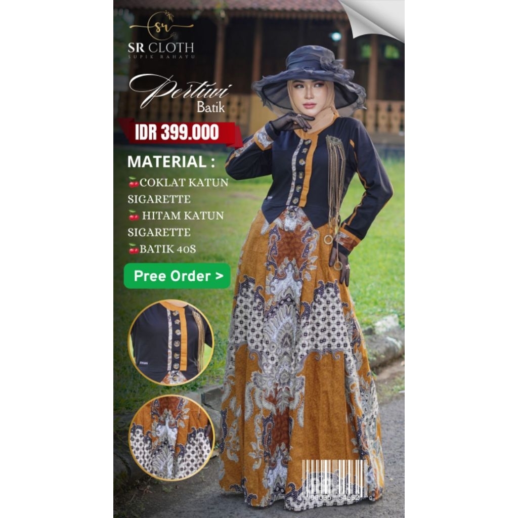 SR CLOTH PERTIWI SERIES BATIK