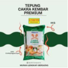 

TEPUNG TERIGU CAKRA KEMBAR BOGASARI KEMASAN 1 KG