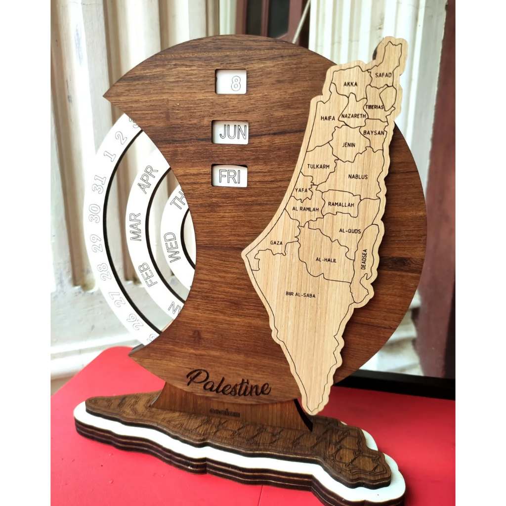 

Kalender Sepanjang Waktu Motif Peta Palestina