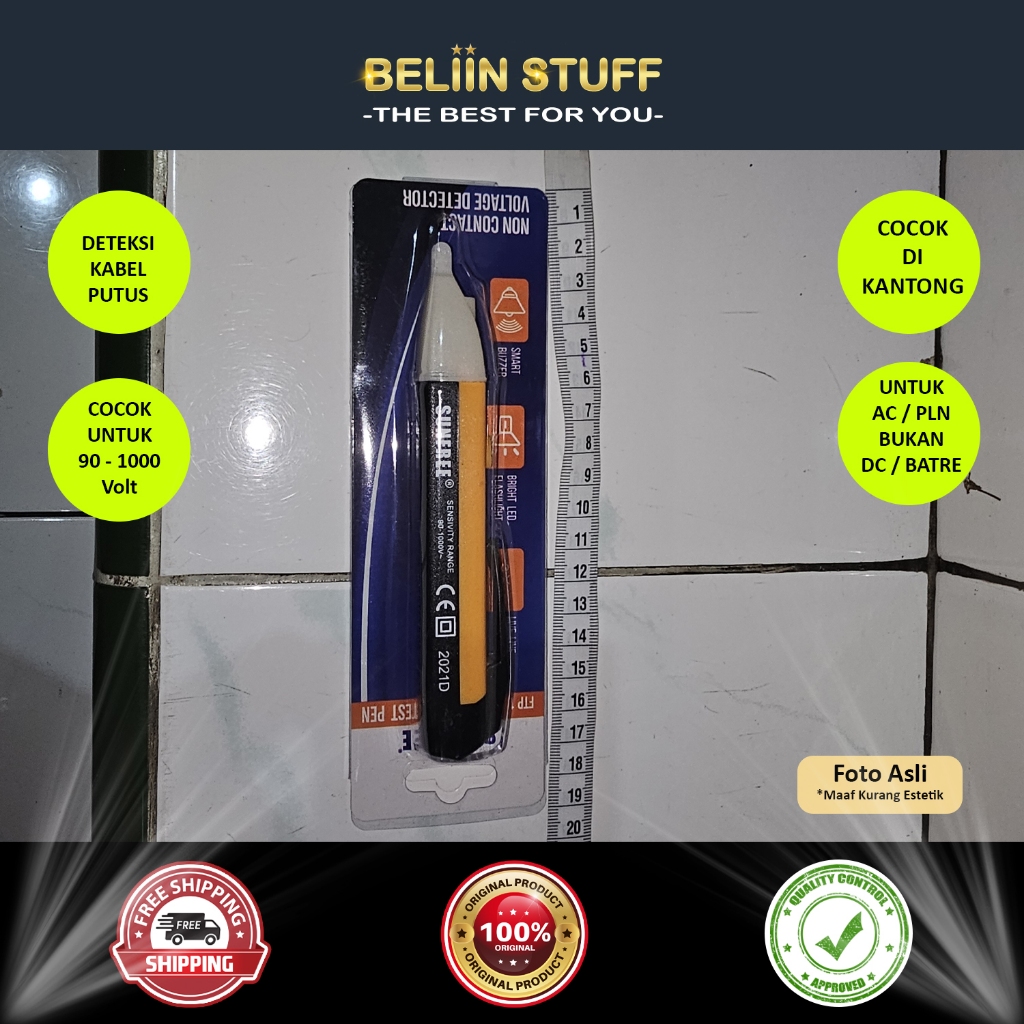 Merk Sunfree Tespen Sensor / Tespen Bunyi / Tespen Murah / Tespen Digital / Sunfree Ori