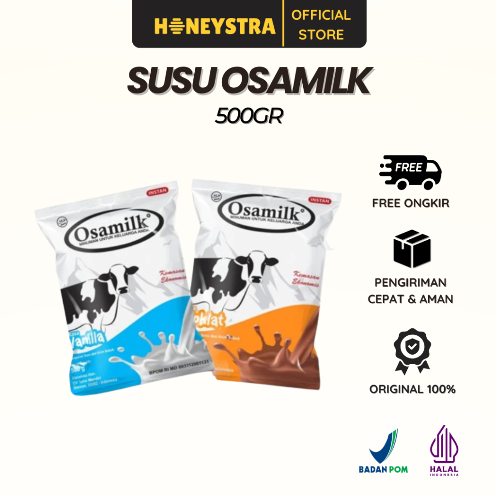 

Susu Osamilk Gemuk Badan 500 gram