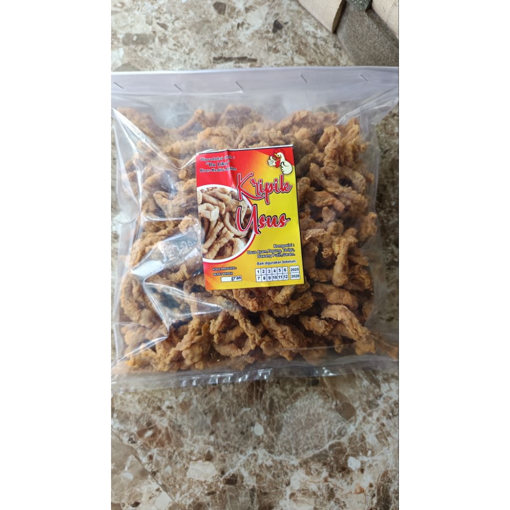 

usus krispy lezat gurih 500gram