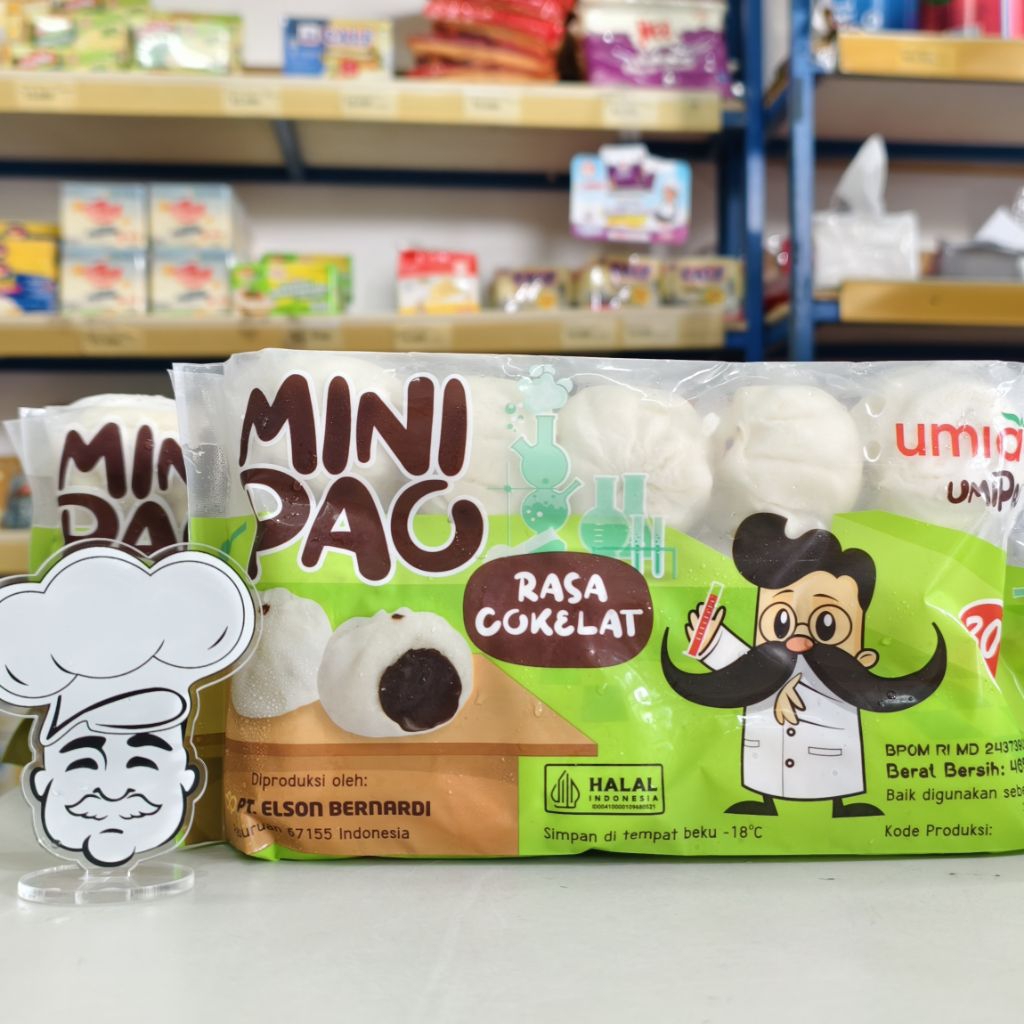 

Umiami Mini Pao Chocolate Isi 30 / Umiami Umipao Coklat Isi 30 / Mini Pao Coklat Umiami