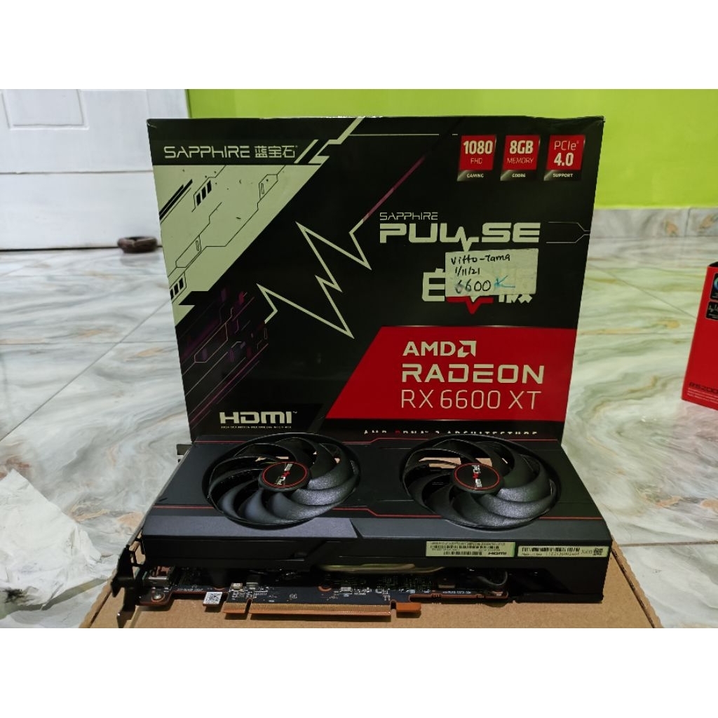 Rx 6600 Xt Sapphire Pulse 8Gb