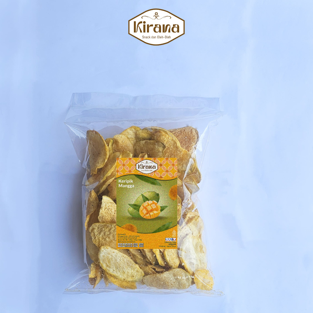 

KiranaSnackGrosir - Keripik Buah Keripik Mangga 250 gr - Keripik Buah/Keripik Nangka/Keripik Apel