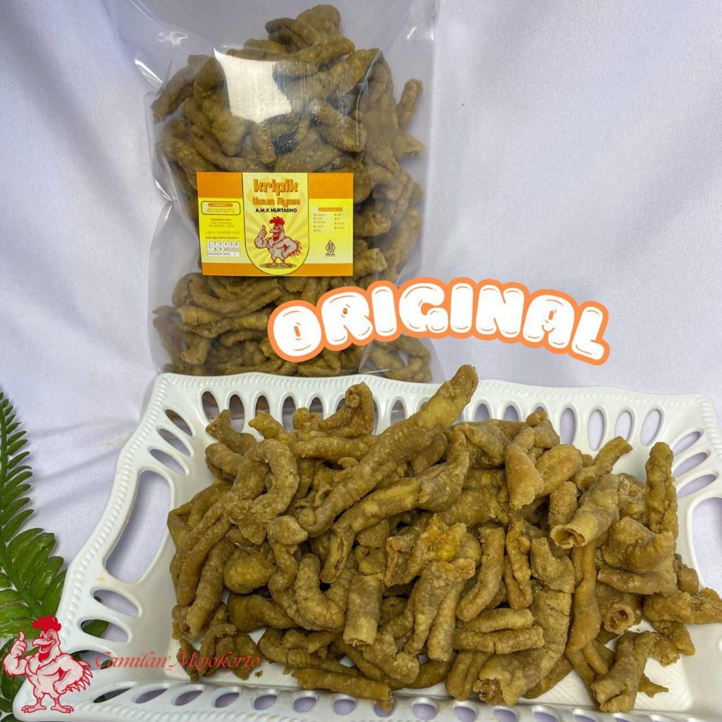 

Usus Ayam Original Siap Saji Gurih Sedap Kiloan Kemasan 1 KG Bumbu Rempah Murah A.M.K MURTADHO