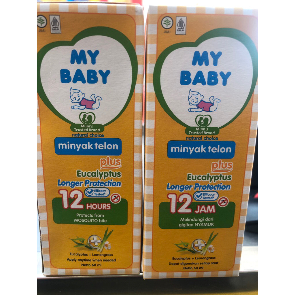 MY BABY MINYAK TELON 12 jam 60 ml