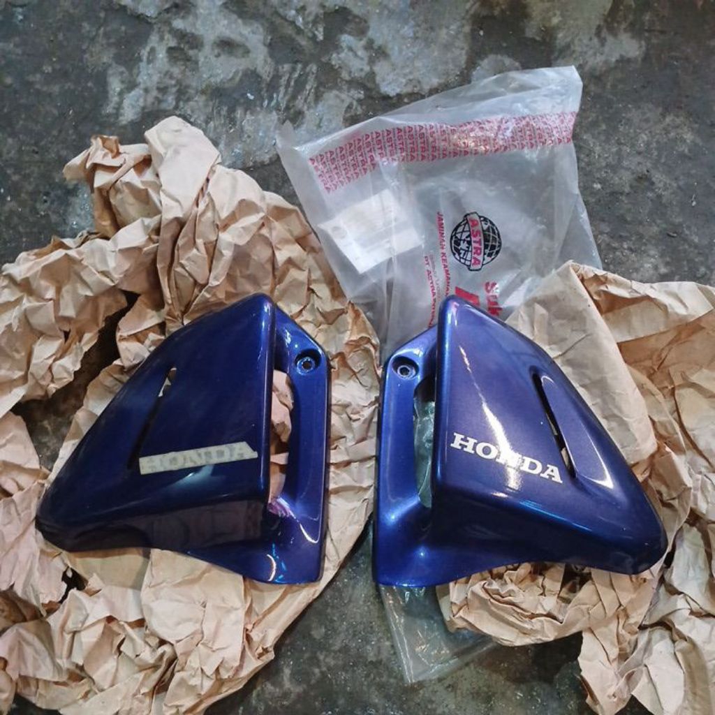 sroud R/L Kupingan tangk hondai tiger lawas honda tiger 2000 unggu/violet original baru