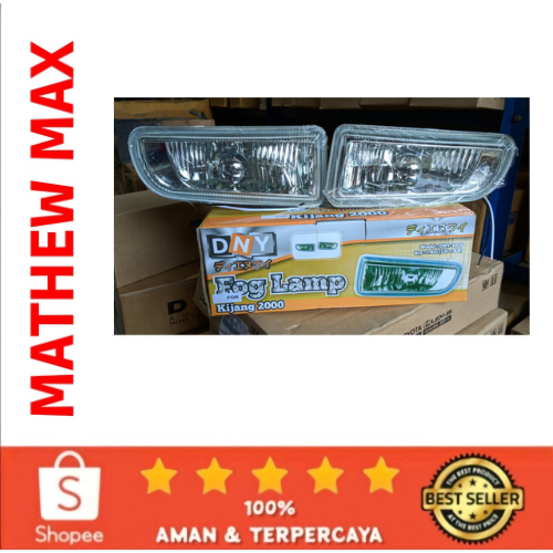 LAMPU KABUT FOGLAMP KIJANG KAPSUL 2000 1SET KANAN KIRI DNY-1020