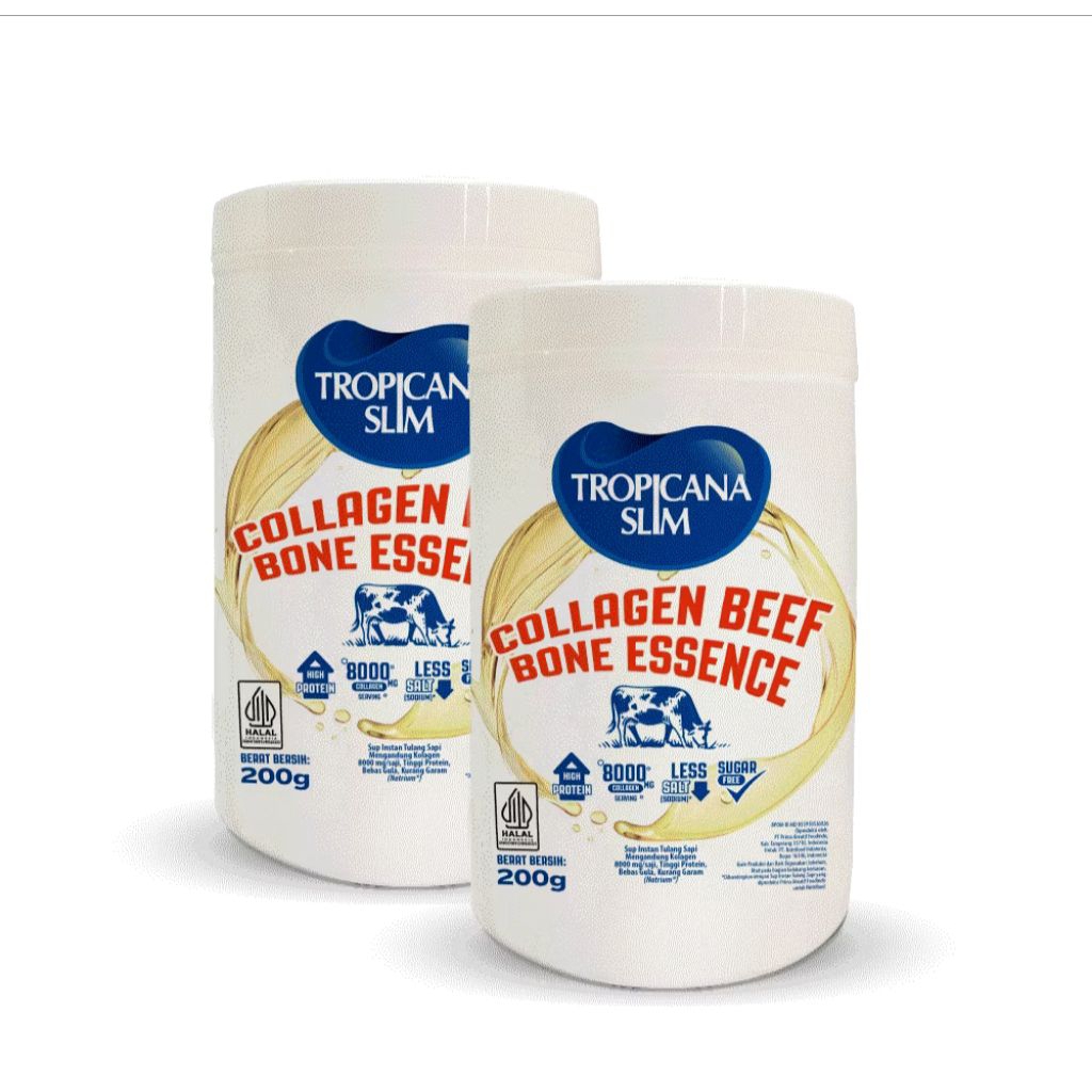 

PROMO Tropicanaslim Collagen Beef Bone Essence 200 gramq