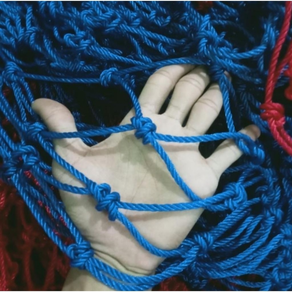 jaring keliling lapangan mini soccer, lapangan futsal, outdoor 3mm