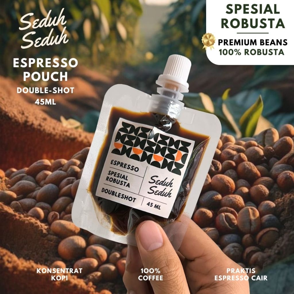 

Paket 3 Espresso Pouch - Robusta Spesial (Lebih Hemat)