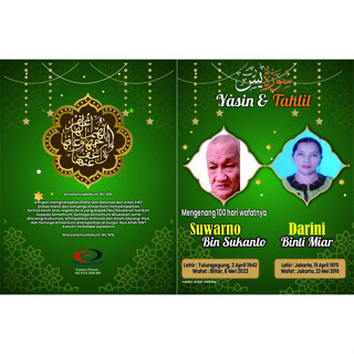 Buku Yasin Isi 64 Halaman