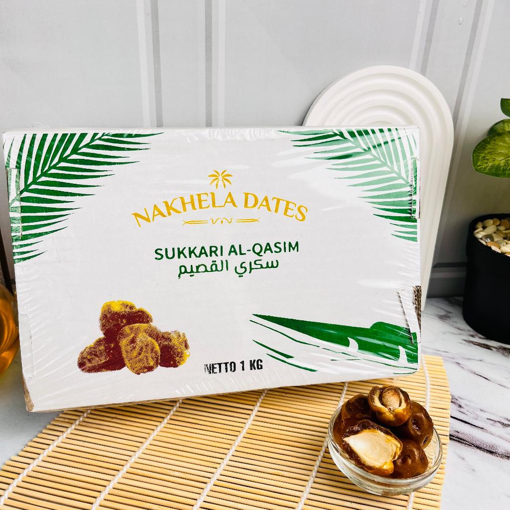 

1kg Kurma Sukkari Alqasem Nakhela Dates Eksklusive.