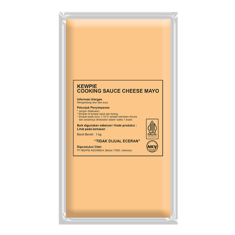 

Kewpie Cooking Sauce Cheese Mayo 1 kg Saus Mayonnaise Keju